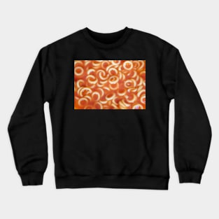 Spaghetti Hoops Abstract background Crewneck Sweatshirt